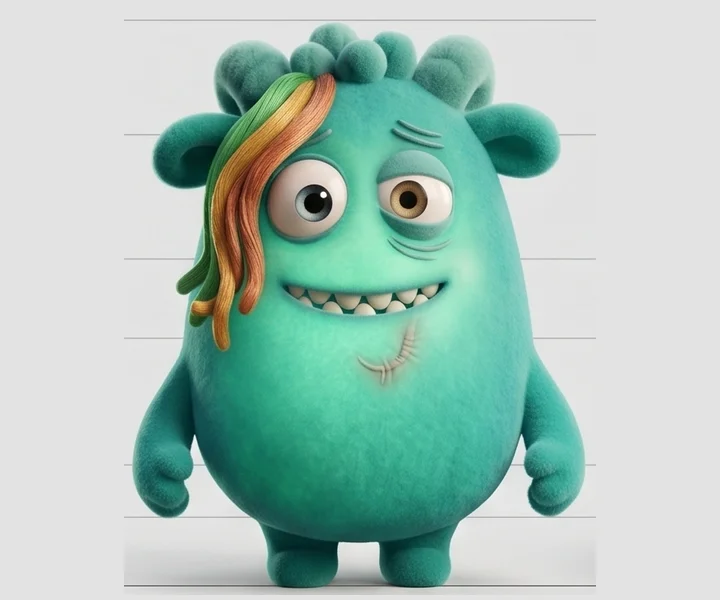 O mesmo Billy em 3D