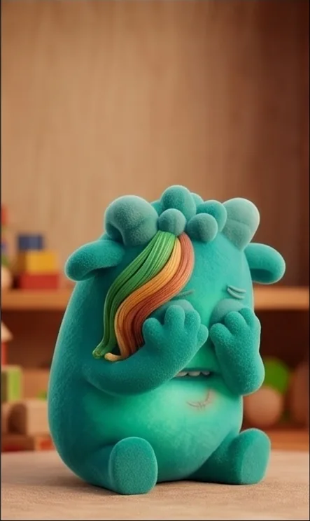 Billy triste sentado